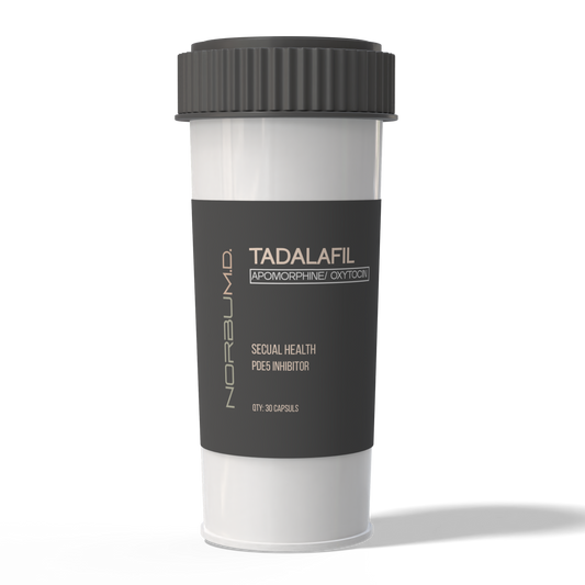 Tadalafil/Apomorphine/Oxytocin Troche (20mg/4mg/100IU)